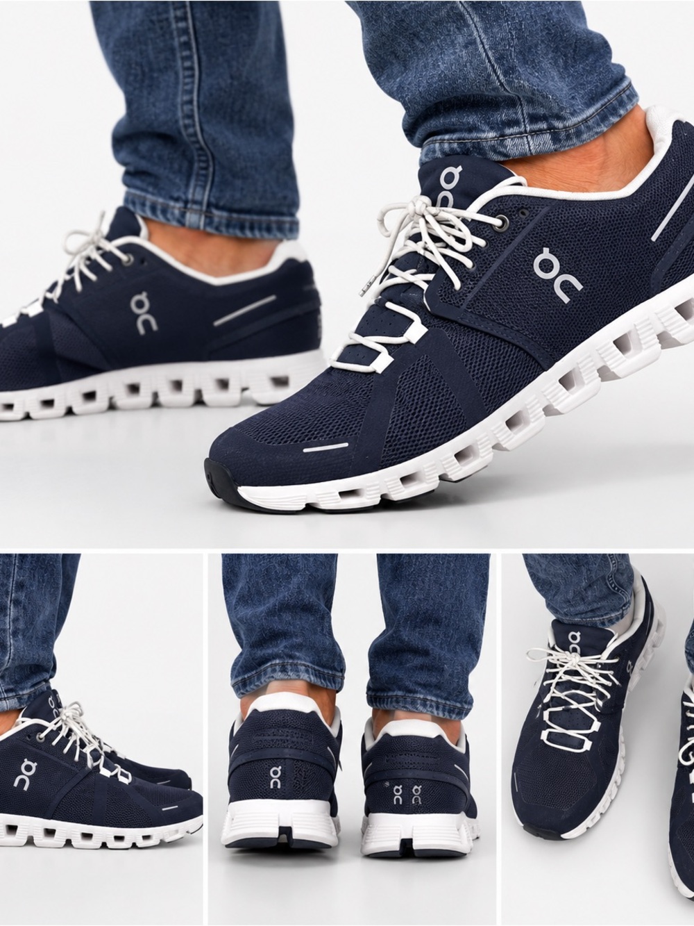 On Running Cloud Men's Running Shoes - Navy size 13 excellent condition